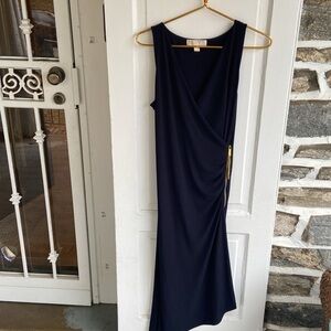 Michael Mik KOR  navy blue dress pristine condition size Med